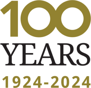 FarrLaw 100 Year Celebration Logo 1924-2024