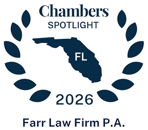 Chambers and Partners logo. Chambers Spotlight Florida 2026
