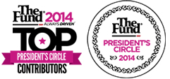 The Fund 2014 President's Circle and Top Contributor